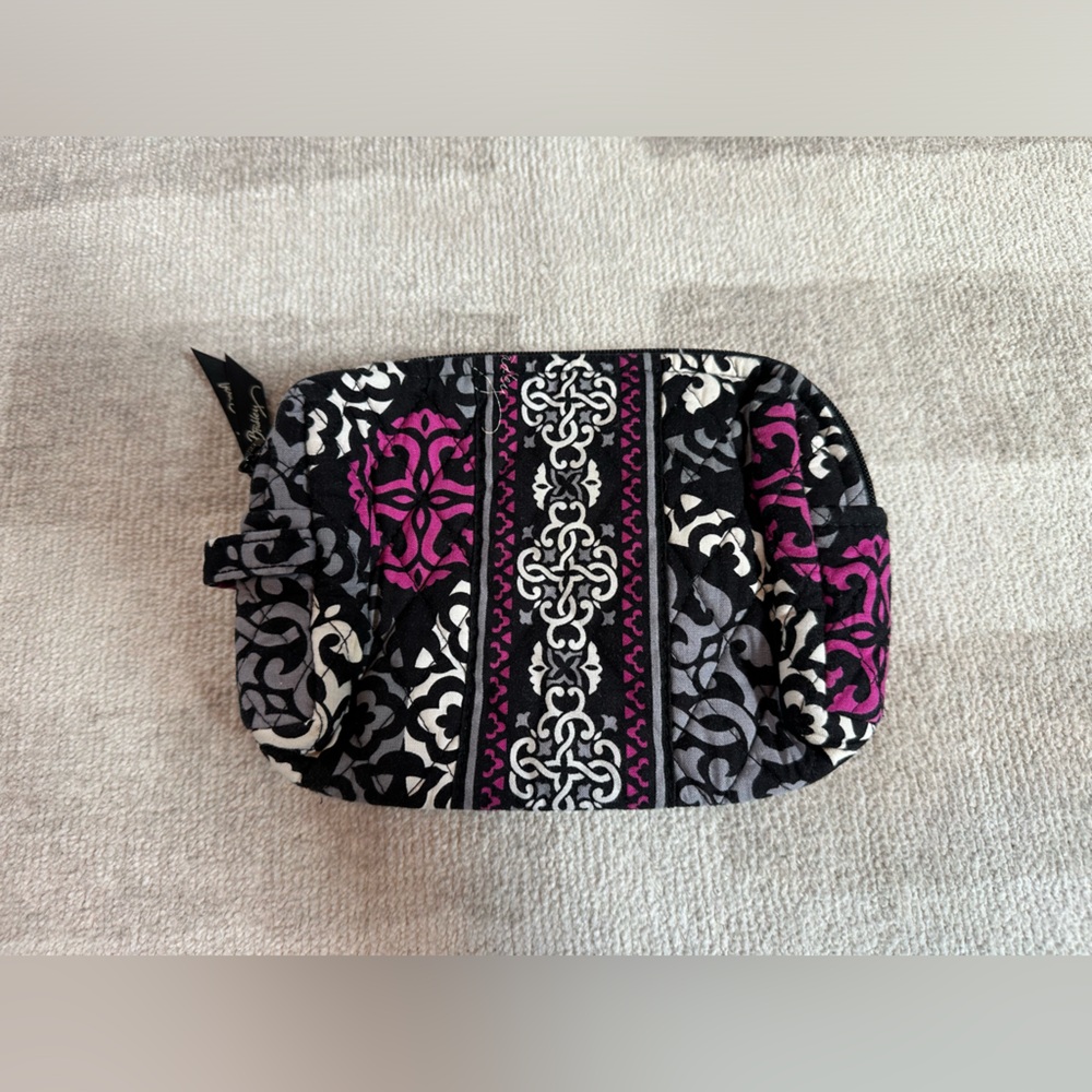 Vera Bradley Canterberry Magenta Small Cosmetic Bag